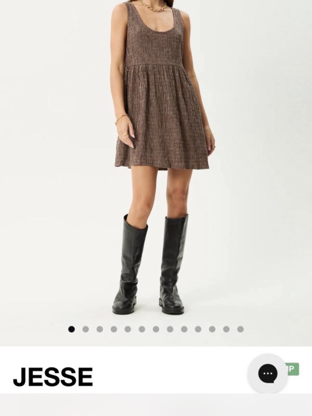 Afends Jesse dress NWT